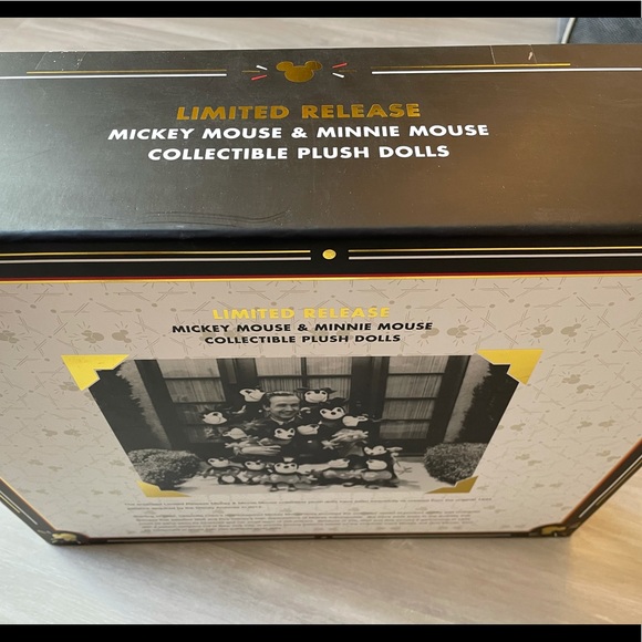 Collectible Mickey & Minnie Plush Dolls - Picture 5 of 5